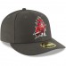 Men's Tampa Bay Buccaneers New Era Pewter Alternate Logo Omaha Low Profile 59FIFTY Fitted Hat 3184558